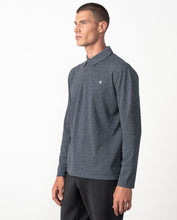 Cargar imagen en el visor de la galería, POLO MANGA LAGA ESTRUCTURA GRANITO GRIS
