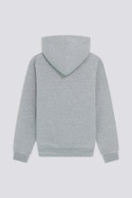 Cargar imagen en el visor de la galería, SUDADERA CERRADA CON CAPUCHA GRIS