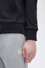 Cargar imagen en el visor de la galería, SUDADERA ABIERTA NEGRA