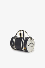 Cargar imagen en el visor de la galería, BOLSA BARREL MINI NEGRA/CRUDA