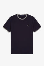 Cargar imagen en el visor de la galería, CAMISETA FRED PERRY MARINO