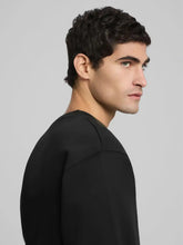 Cargar imagen en el visor de la galería, SUDADERA CUELLO REDONDO CON LOGO NEGRA