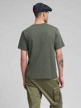 Cargar imagen en el visor de la galería, CAMISETA DE PUNTO DE ALGODÓN ORGÁNICO VERDE