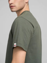 Cargar imagen en el visor de la galería, CAMISETA DE PUNTO DE ALGODÓN ORGÁNICO VERDE