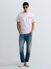 Cargar imagen en el visor de la galería, CAMISETA DE CORTE RELAJADO CON ESTAMPADO ROSA