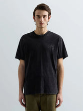 Cargar imagen en el visor de la galería, CAMISETA DE ALGODÓN CON ESTAMPADO MOTERO NEGRO