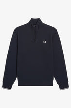 Cargar imagen en el visor de la galería, SUDADERA MEDIA CREMALLERA MARINO
