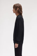 Cargar imagen en el visor de la galería, SUDADERA C.REDONDO NEGRA