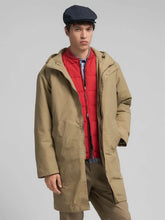 Cargar imagen en el visor de la galería, GABARDINA ACOLCHADA CON CAPUCHA