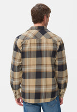 Cargar imagen en el visor de la galería, CAMISA DE FRANELA A CUADROS CON BOLSILLO