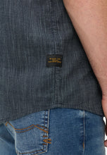 Cargar imagen en el visor de la galería, CAMISA MC MIL RAYA MARINO