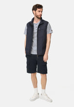 Cargar imagen en el visor de la galería, CAMISETA BOTON CUELLO MIL RAYA BLANCA AZUL