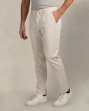 Cargar imagen en el visor de la galería, PANTALÓN CHINO CON CORDON Y GOMA CRUDO