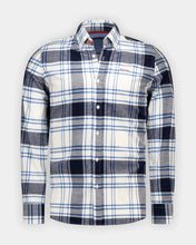 Cargar imagen en el visor de la galería, CAMISA ALG CUADROS CRUD MARINO
