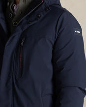 Cargar imagen en el visor de la galería, PARKA CON CAPUCHA MARINO