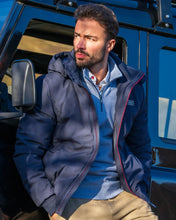 Cargar imagen en el visor de la galería, CAZADORA BOMBER MARINO