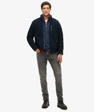 Cargar imagen en el visor de la galería, FORRO POLAR CON CREMALLERA MARINO