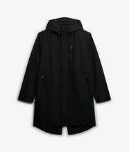 Cargar imagen en el visor de la galería, PARKA CON CAPUCHA NEGRA