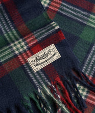 Cargar imagen en el visor de la galería, BUFANDA HERITAGE A CUADROS ROJO VERDE AZUL