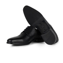 Cargar imagen en el visor de la galería, ZAPATO BLUCHER PIEL NEGRO
