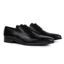 Cargar imagen en el visor de la galería, ZAPATO BLUCHER PIEL NEGRO