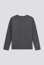 Cargar imagen en el visor de la galería, CAMISETA MANGA LARGA LOGO PEQUEÑO GRIS
