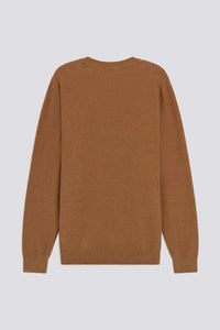 JERSEY CUELLO REDONDO TOSTADO