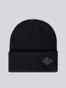 GORRO CON LOGOTIPO ROMBO NEGRO