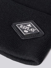 Cargar imagen en el visor de la galería, GORRO CON LOGOTIPO ROMBO NEGRO
