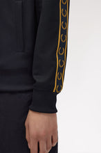 Cargar imagen en el visor de la galería, CHAQUETA CHÁNDAL CON CINTA CONTRASTADA MARINO/
