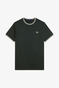 CAMISETA RIVETE DOS FRANJAS VERDE
