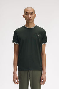 CAMISETA RIVETE DOS FRANJAS VERDE