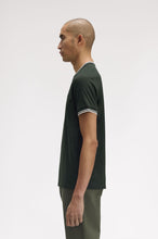 Cargar imagen en el visor de la galería, CAMISETA RIVETE DOS FRANJAS VERDE
