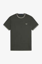 Cargar imagen en el visor de la galería, CAMISETA TWIN TIPPED VERDE/AVENA
