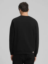 Cargar imagen en el visor de la galería, SUDADERA CUELLO REDONDO CON LOGO NEGRA

