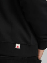 Cargar imagen en el visor de la galería, SUDADERA CUELLO REDONDO CON LOGO NEGRA
