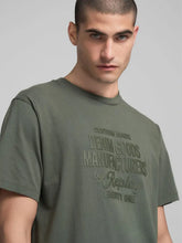Cargar imagen en el visor de la galería, CAMISETA DE PUNTO DE ALGODÓN ORGÁNICO VERDE
