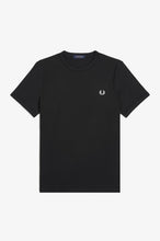 Cargar imagen en el visor de la galería, CAMISETA RINGER NEGRA
