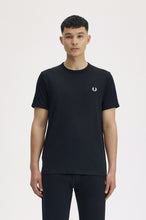 Cargar imagen en el visor de la galería, CAMISETA RINGER NEGRA
