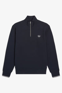 SUDADERA MEDIA CREMALLERA MARINO
