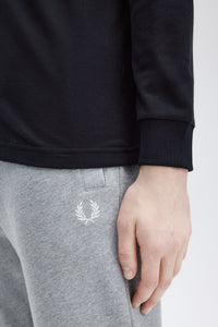 POLO MANGA LARGA FRED PERRY MARINO