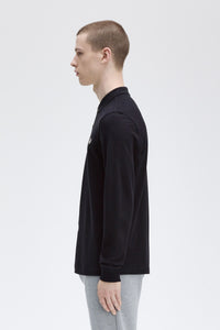 POLO MANGA LARGA FRED PERRY MARINO