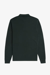 POLO MANGA LARGA FRED PERRY VERDE
