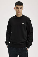 Cargar imagen en el visor de la galería, SUDADERA C. REDONDO NEGRA
