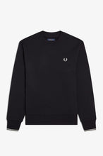 Cargar imagen en el visor de la galería, SUDADERA C. REDONDO NEGRA
