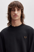 Cargar imagen en el visor de la galería, SUDADERA C.REDONDO NEGRA
