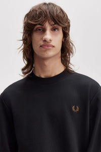 SUDADERA C.REDONDO NEGRA