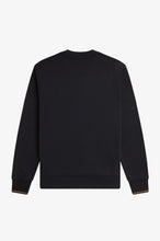 Cargar imagen en el visor de la galería, SUDADERA C.REDONDO NEGRA
