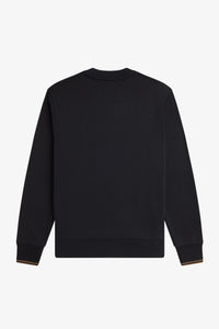 SUDADERA C.REDONDO NEGRA