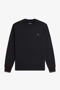 SUDADERA C.REDONDO NEGRA